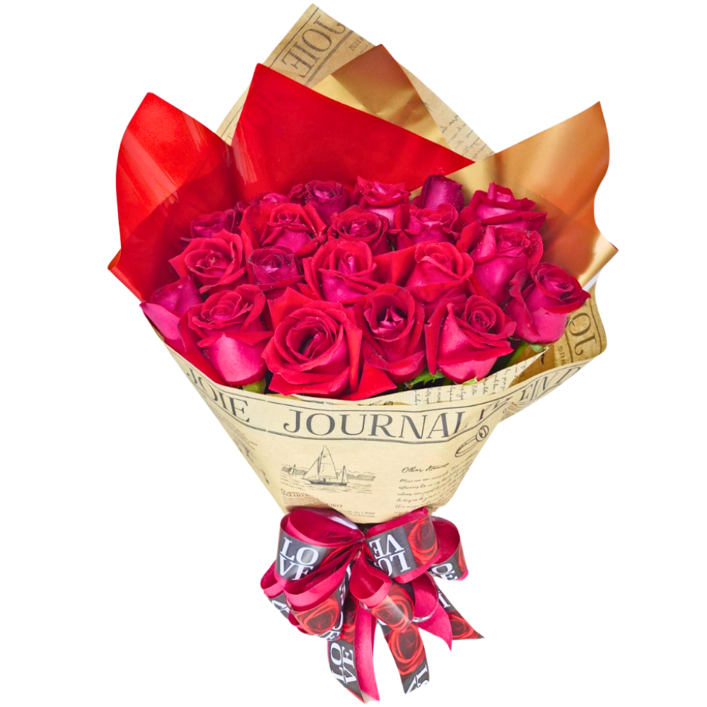 Buqu 20 Rosas - Paixo Vermelha