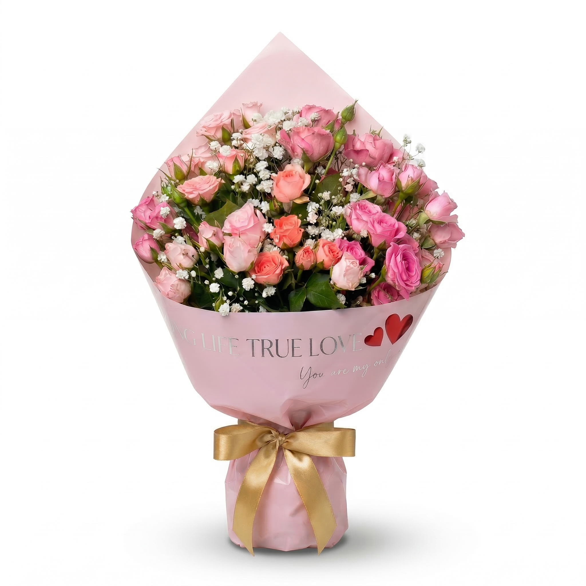 Buqu� Mini Rosas rosadas