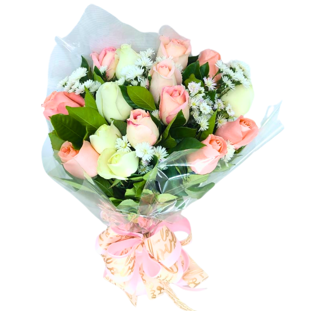 Buqu 15 Rosas Elegantes