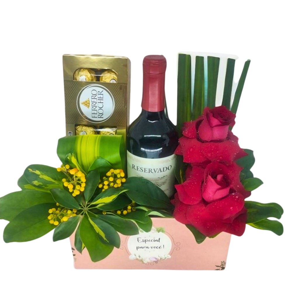 Arranjo Vinho e Amor