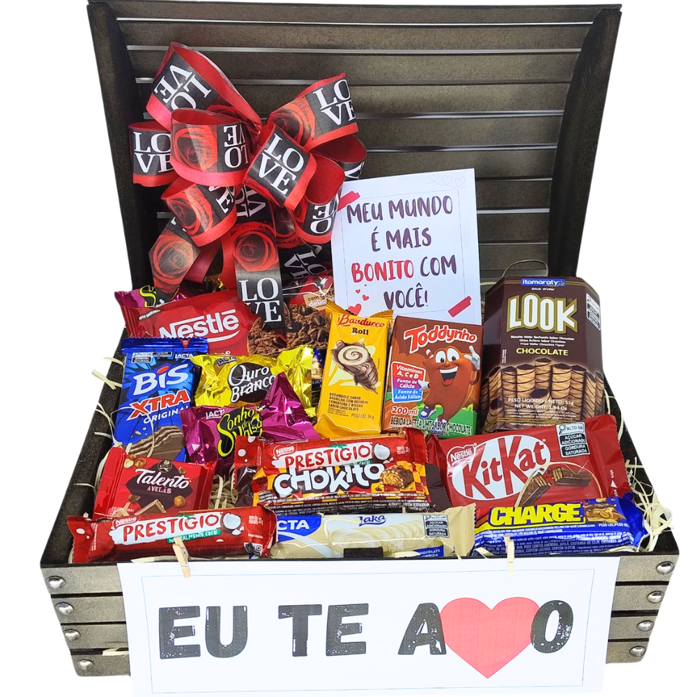 Cesta Amor de Chocolate