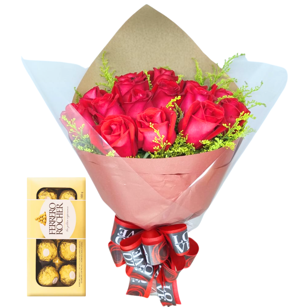 Buqu Paixo Eterna com Ferrero