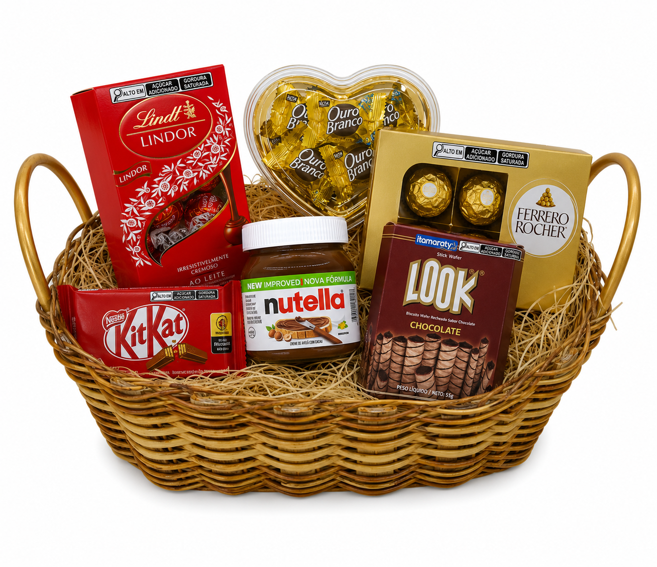Cesta de Chocolate � Pura Tenta��o