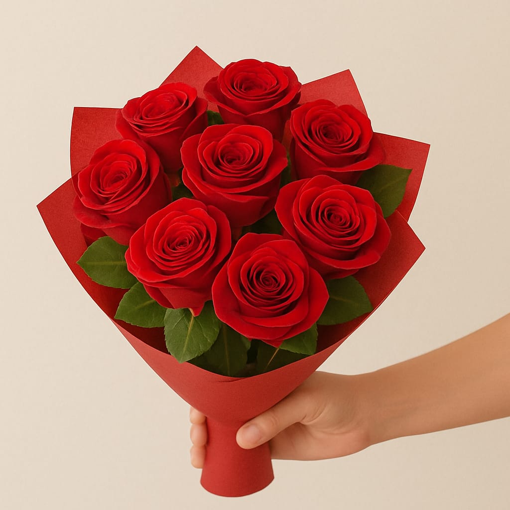 Buqu Rosas Vermelhas