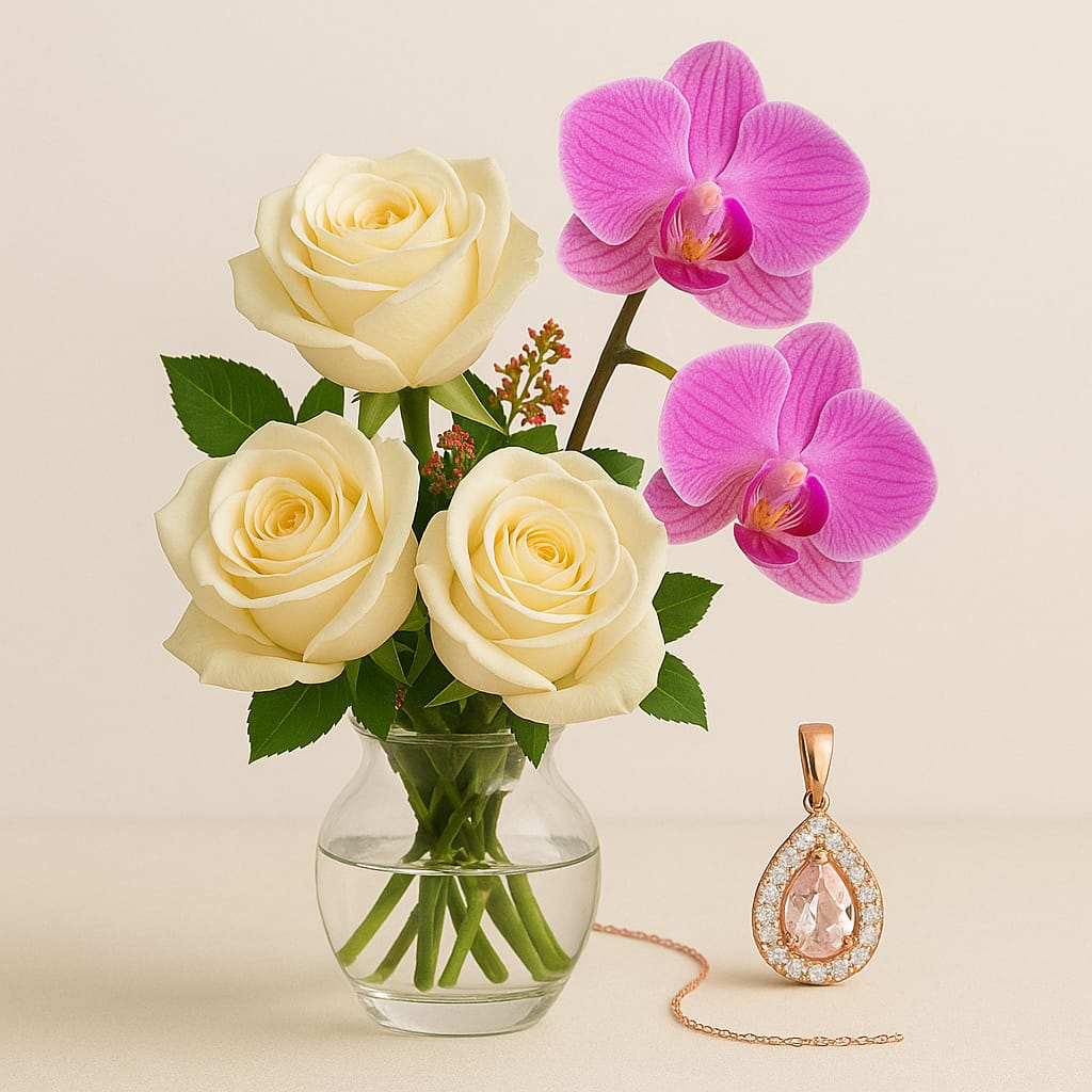 Flores Com Jias